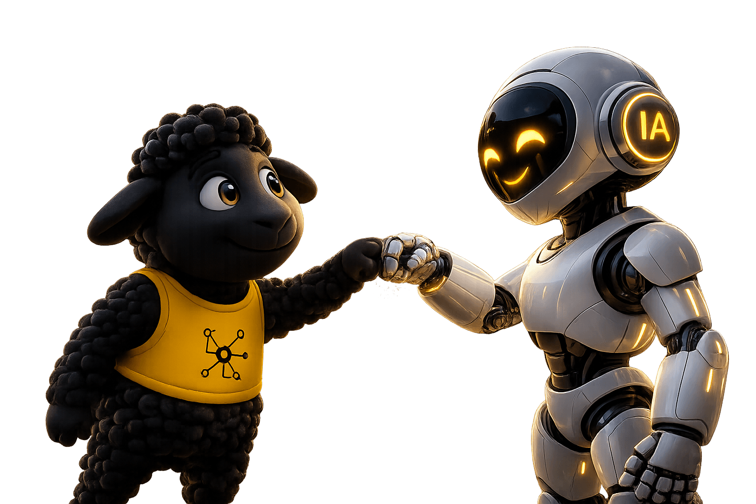 DISRUPTORS Characters - Sheep and AI