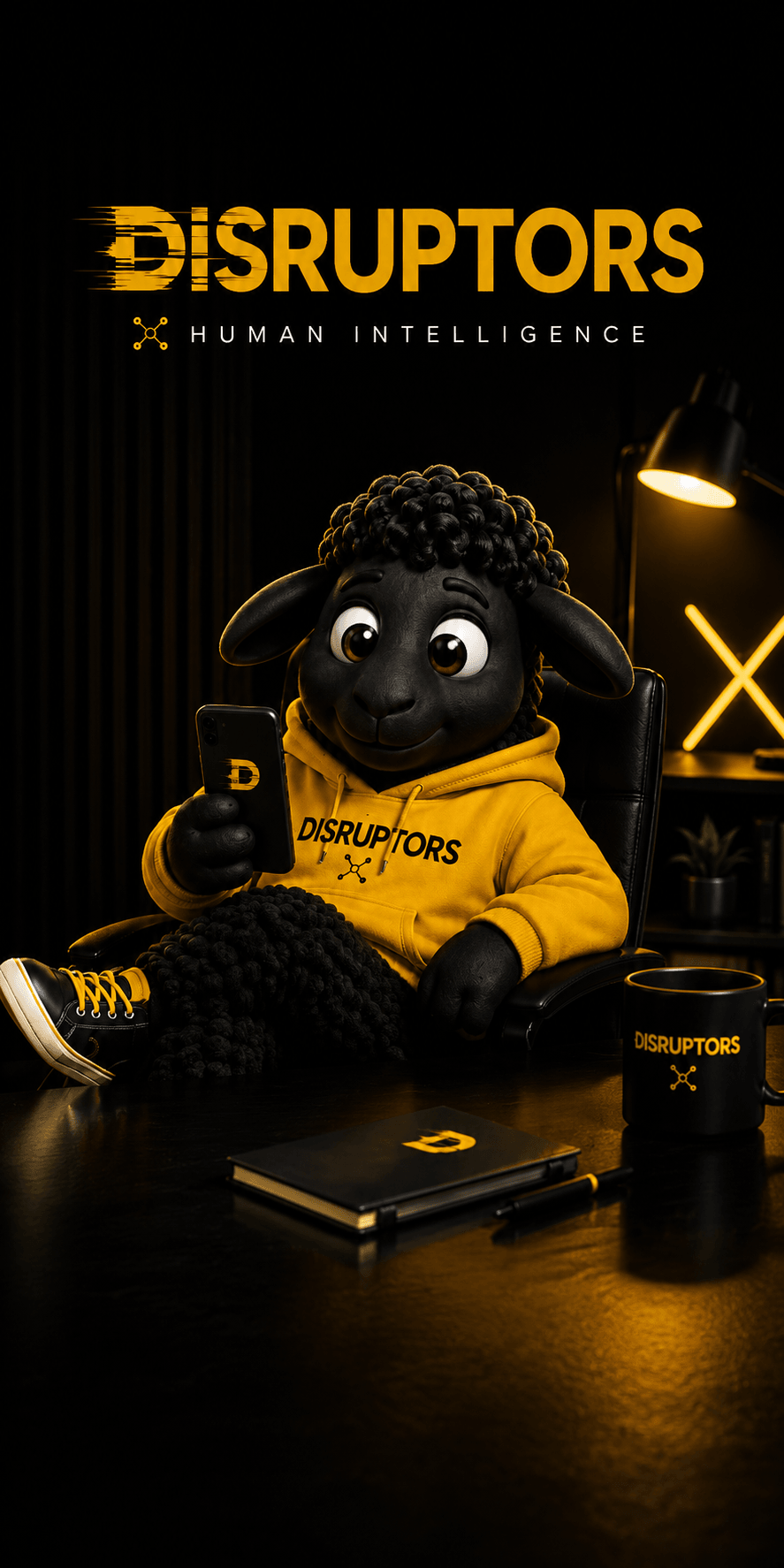 Sheppy - Mascota de DISRUPTORS