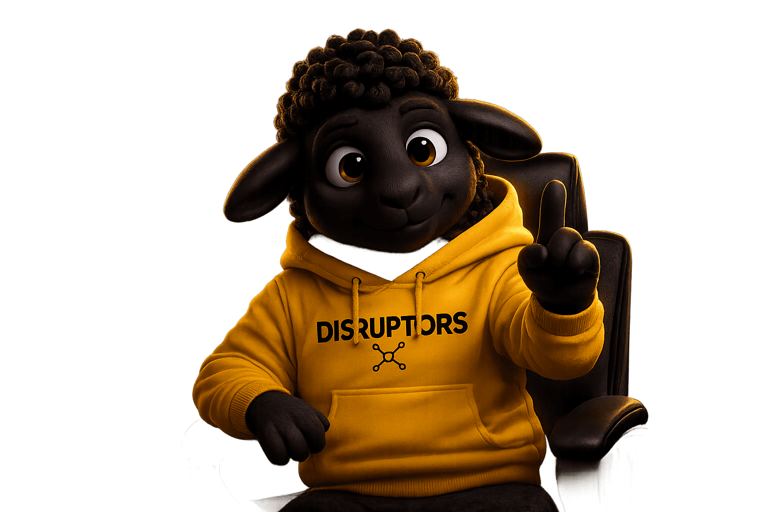 Sheppy - Mascota de DISRUPTORS